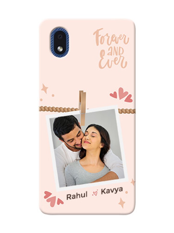 Custom Galaxy M01 Core Phone Back Covers: Forever and ever love Design