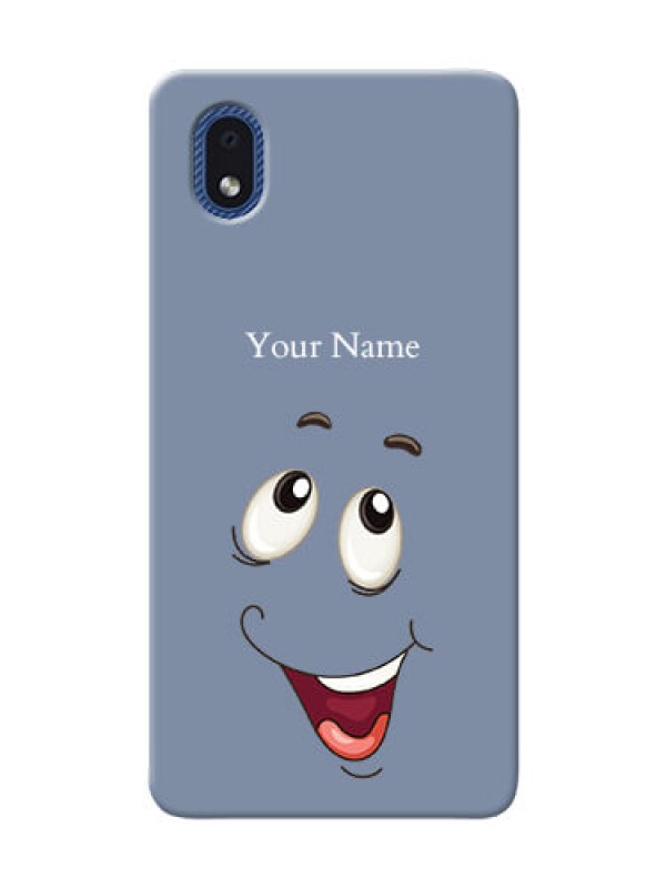 Custom Galaxy M01 Core Phone Back Covers: Laughing Cartoon Face Design