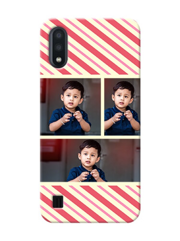 Custom Galaxy M01 Back Covers: Picture Upload Mobile Case Design