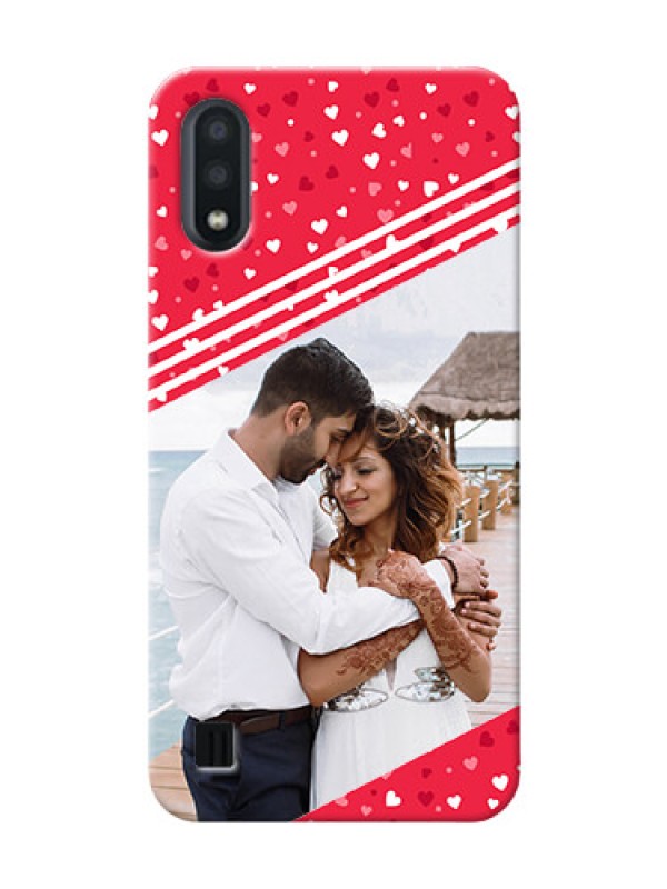 Custom Galaxy M01 Custom Mobile Covers:  Valentines Gift Design