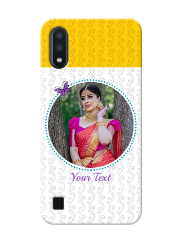 Custom Galaxy M01 custom mobile covers: Girls Premium Case Design