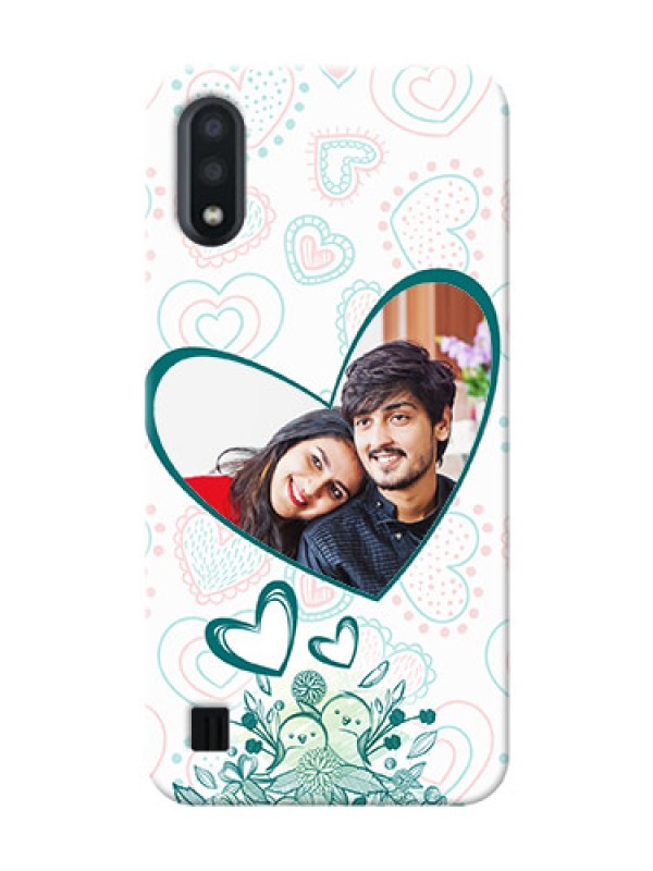 Custom Galaxy M01 Personalized Mobile Cases: Premium Couple Design