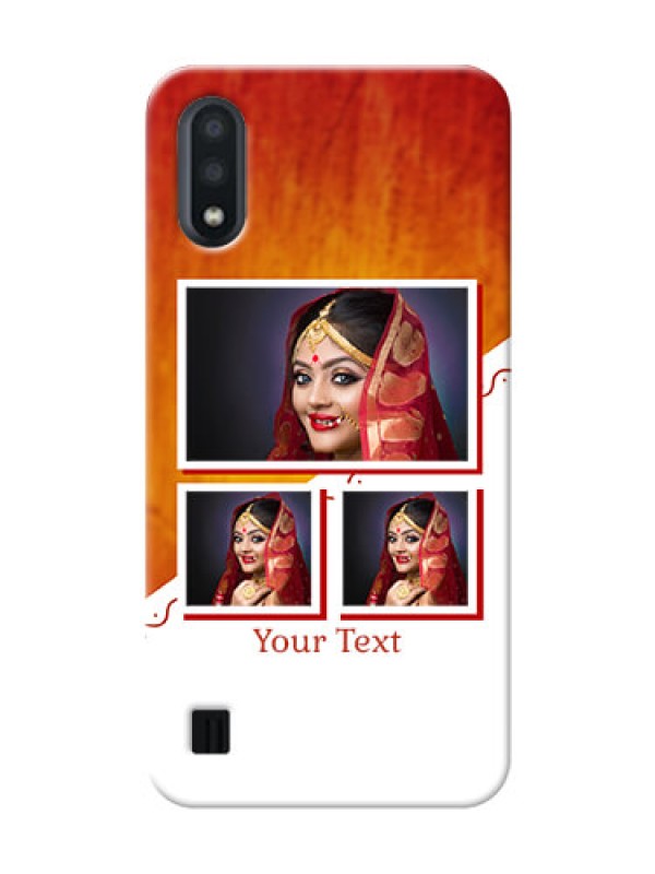 Custom Galaxy M01 Personalised Phone Cases: Wedding Memories Design  