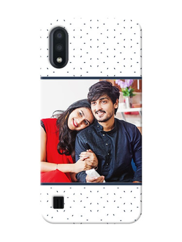 Custom Galaxy M01 Personalized Phone Cases: Premium Dot Design