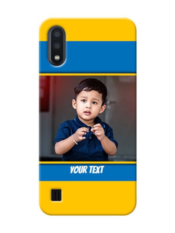 Custom Galaxy M01 Mobile Back Covers Online: Birthday Wishes Design