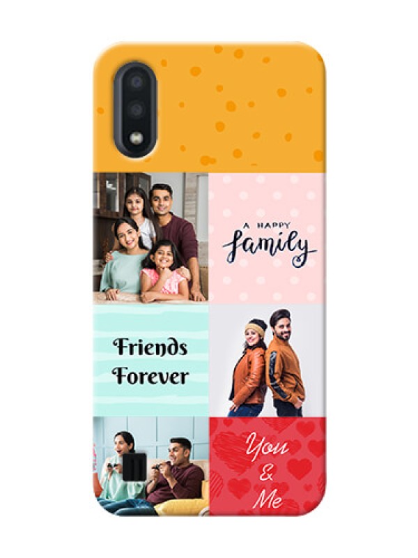 Custom Galaxy M01 Customized Phone Cases: Images with Quotes Design