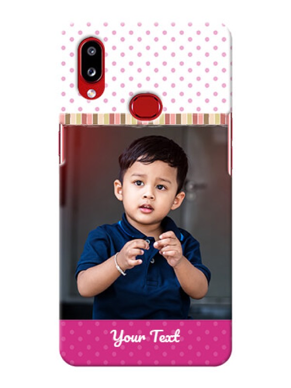 Custom Galaxy M01S custom mobile cases: Cute Girls Cover Design