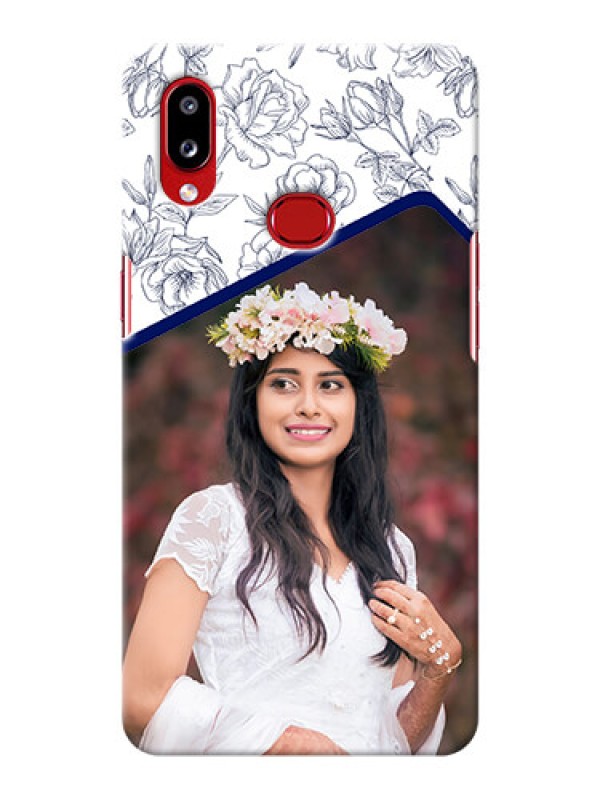 Custom Galaxy M01S Phone Cases: Premium Floral Design