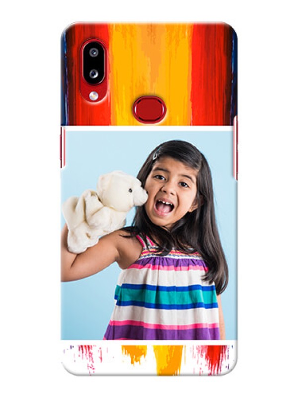 Custom Galaxy M01S custom phone covers: Multi Color Design