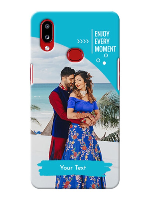 Custom Galaxy M01S Personalized Phone Covers: Happy Moment Design