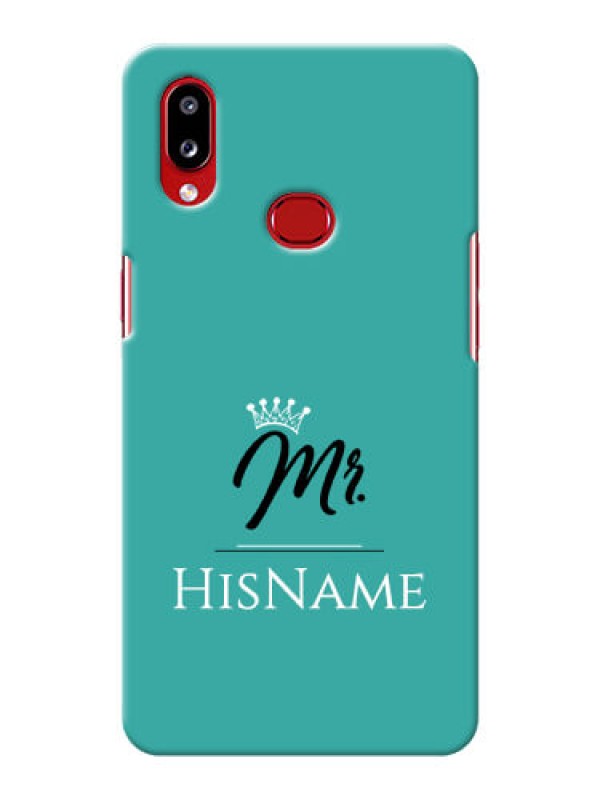 Custom Galaxy M01S Custom Phone Case Mr with Name