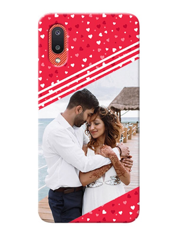 Custom Galaxy M02 Custom Mobile Covers:  Valentines Gift Design