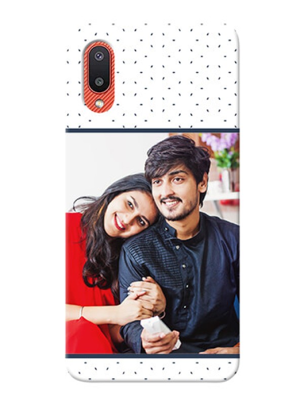 Custom Galaxy M02 Personalized Phone Cases: Premium Dot Design