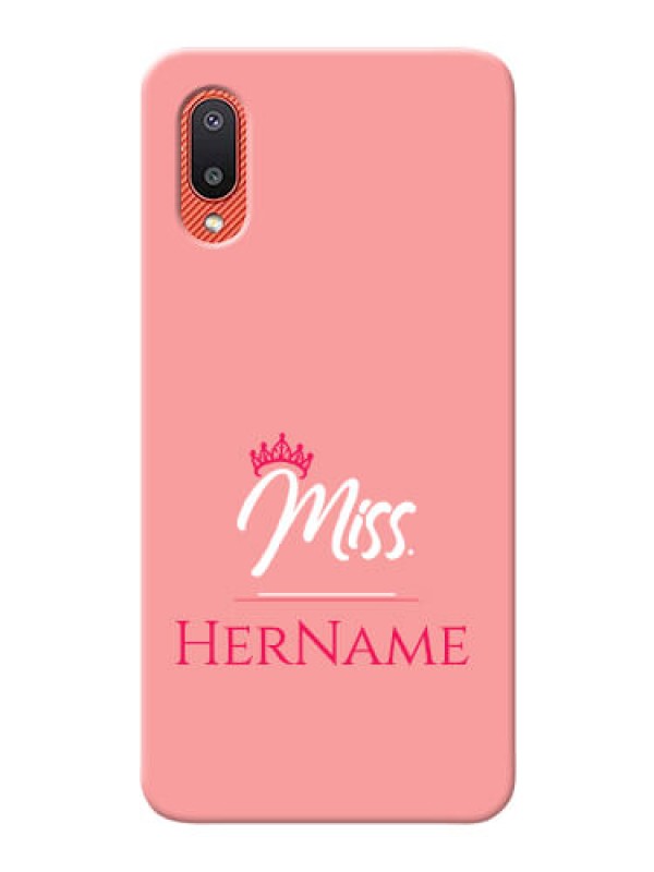 Custom Galaxy M02 Custom Phone Case Mrs with Name