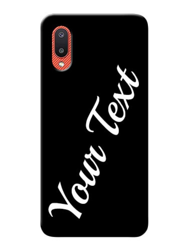 Custom Galaxy M02 Custom Mobile Cover with Your Name