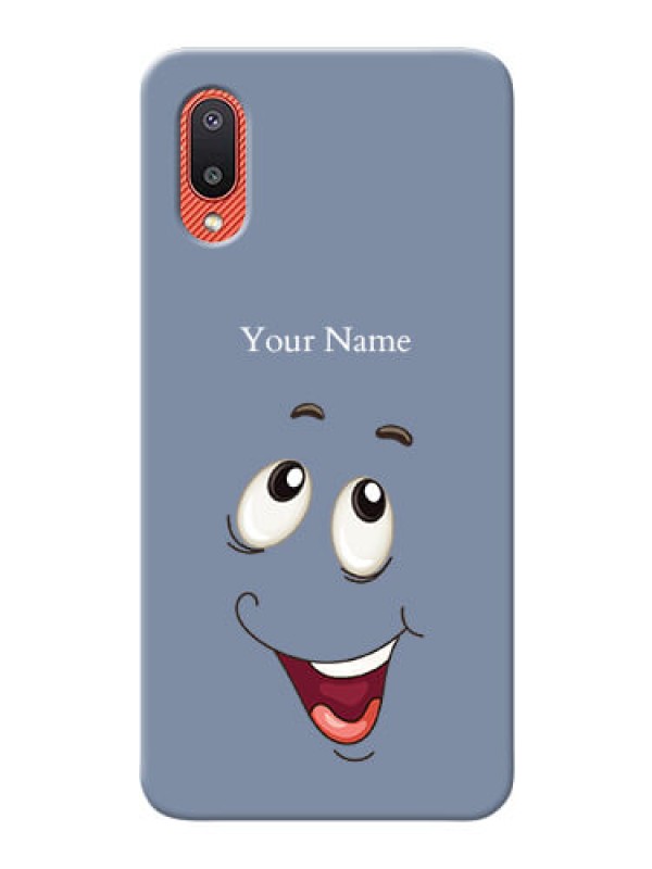 Custom Galaxy M02 Phone Back Covers: Laughing Cartoon Face Design