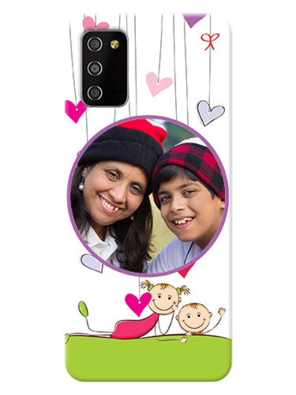 Custom Galaxy M02s Mobile Cases: Cute Kids Phone Case Design
