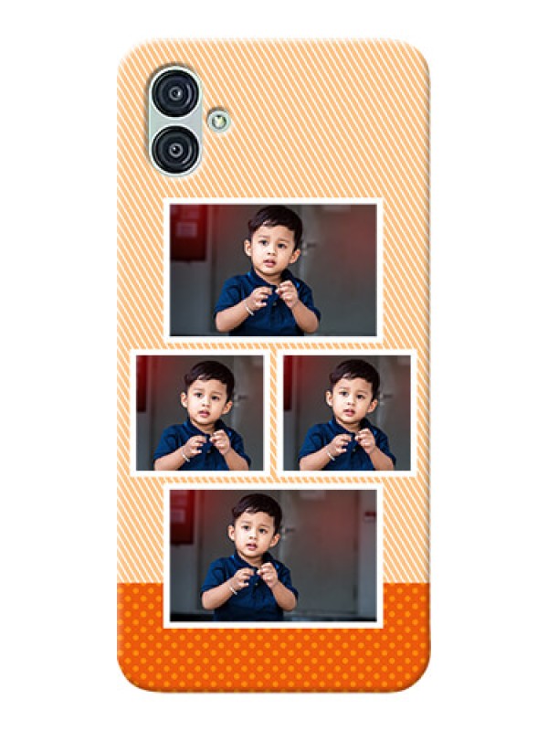 Custom Samsung Galaxy M04 Mobile Back Covers: Bulk Photos Upload Design