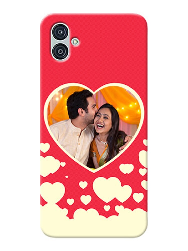 Custom Samsung Galaxy M04 Phone Cases: Love Symbols Phone Cover Design