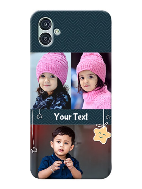 Custom Samsung Galaxy M04 Mobile Back Covers Online: Hanging Stars Design