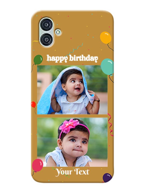 Custom Samsung Galaxy M04 Phone Covers: Image Holder with Birthday Celebrations Design