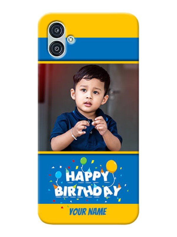 Custom Samsung Galaxy M04 Mobile Back Covers Online: Birthday Wishes Design