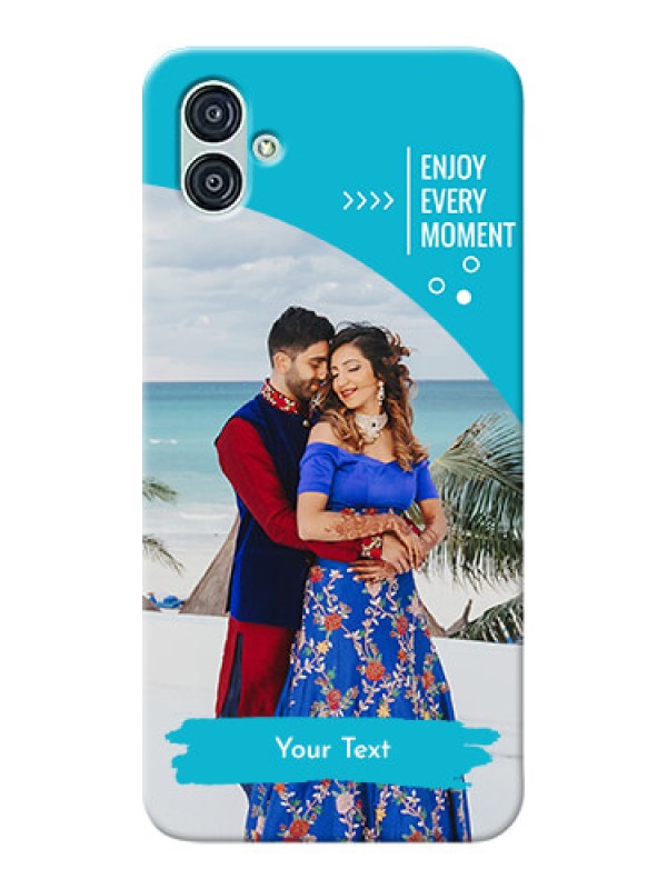 Custom Samsung Galaxy M04 Personalized Phone Covers: Happy Moment Design