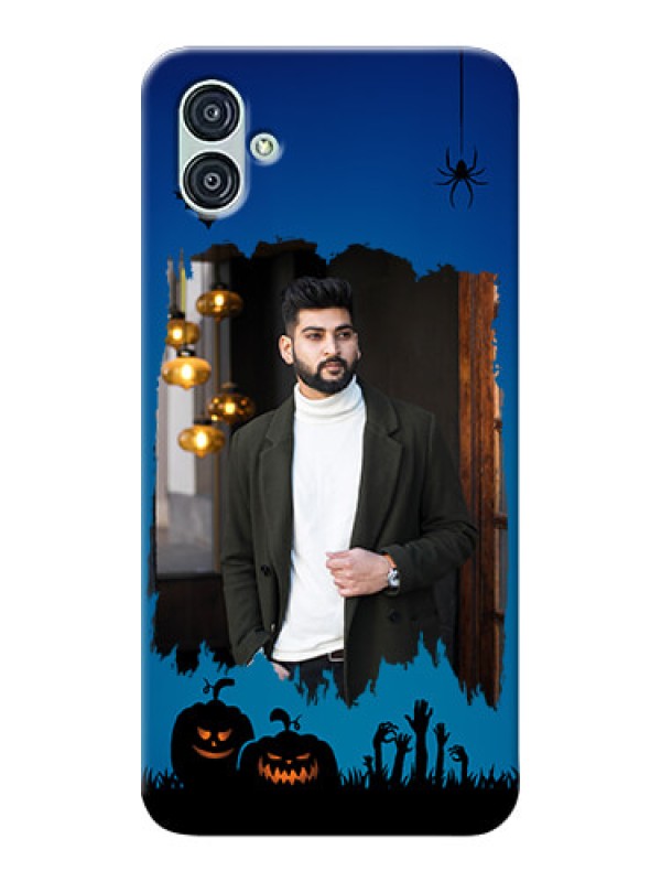 Custom Samsung Galaxy M04 mobile cases online with pro Halloween design 