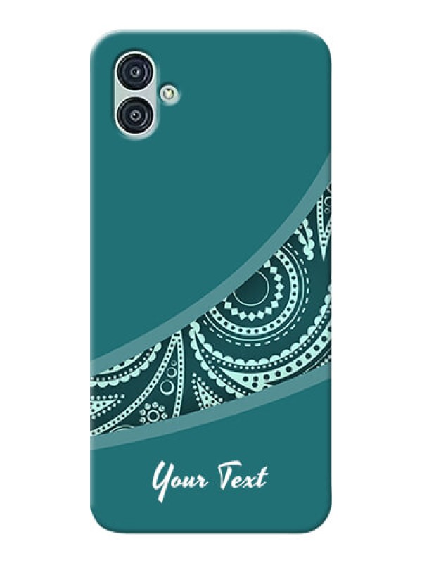 Custom Galaxy M04 Custom Phone Covers: semi visible floral Design