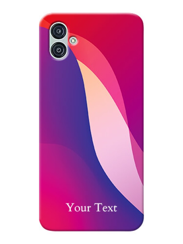 Custom Galaxy M04 Mobile Back Covers: Digital abstract Overlap Design