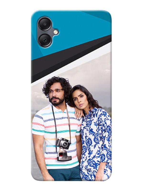 Custom Galaxy M05 Back Covers: Simple Pattern Photo Upload Design