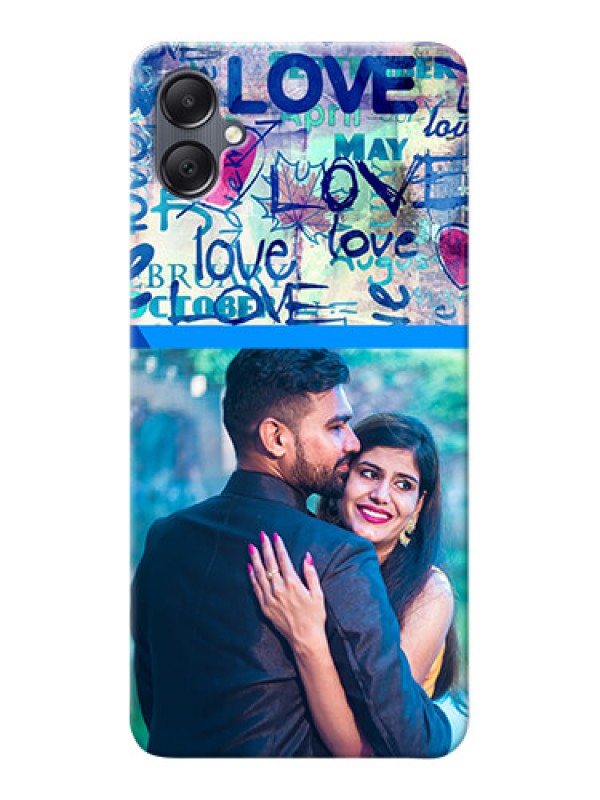 Custom Galaxy M05 Mobile Covers Online: Colorful Love Design