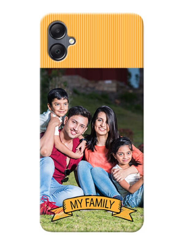 Custom Galaxy M05 Personalized Mobile Cases: My Family Design
