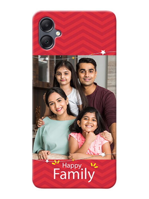Custom Galaxy M05 customized phone cases: Happy Family Design