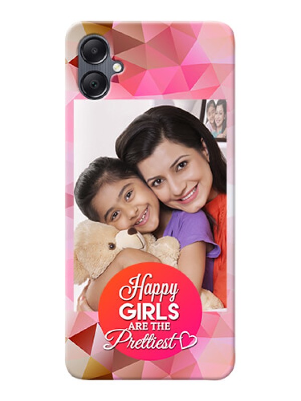 Custom Galaxy M05 Personalized Phone Covers: Abstract Triangle Design