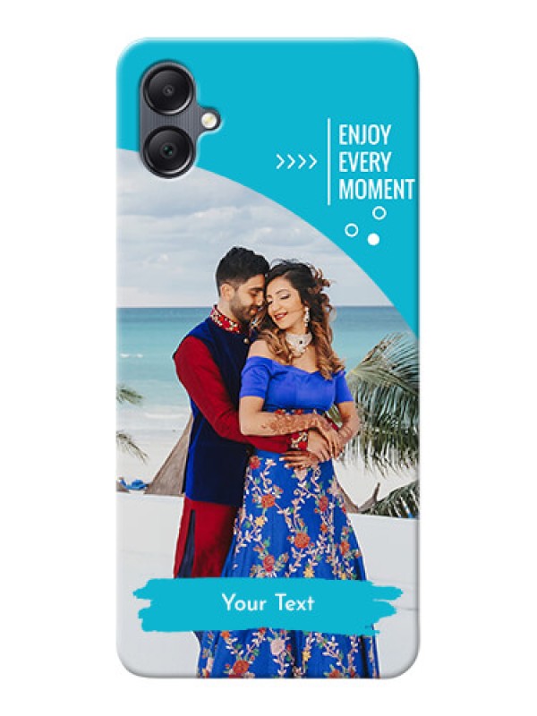 Custom Galaxy M05 Personalized Phone Covers: Happy Moment Design