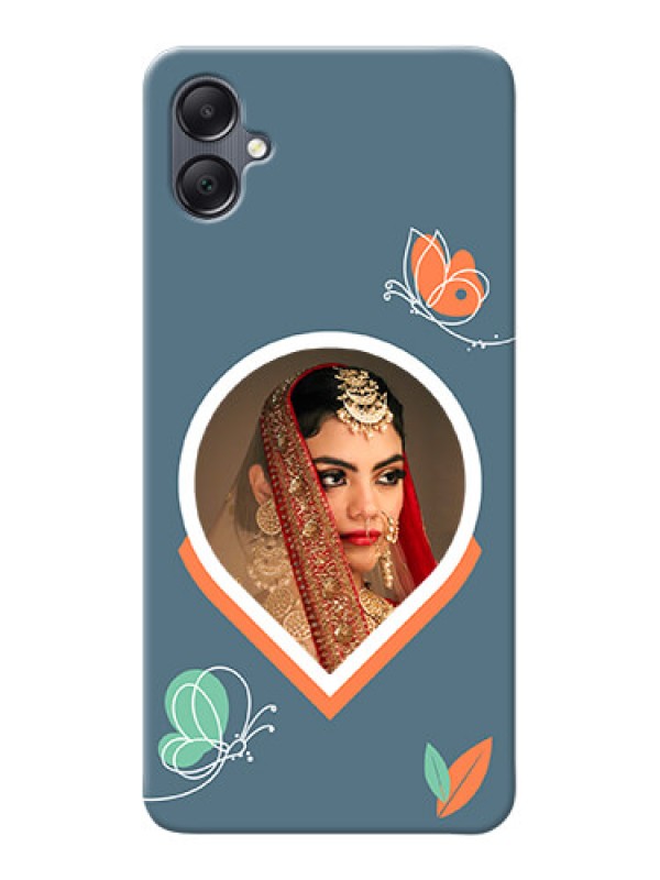 Custom Galaxy M05 Custom Mobile Case with Droplet Butterflies Design