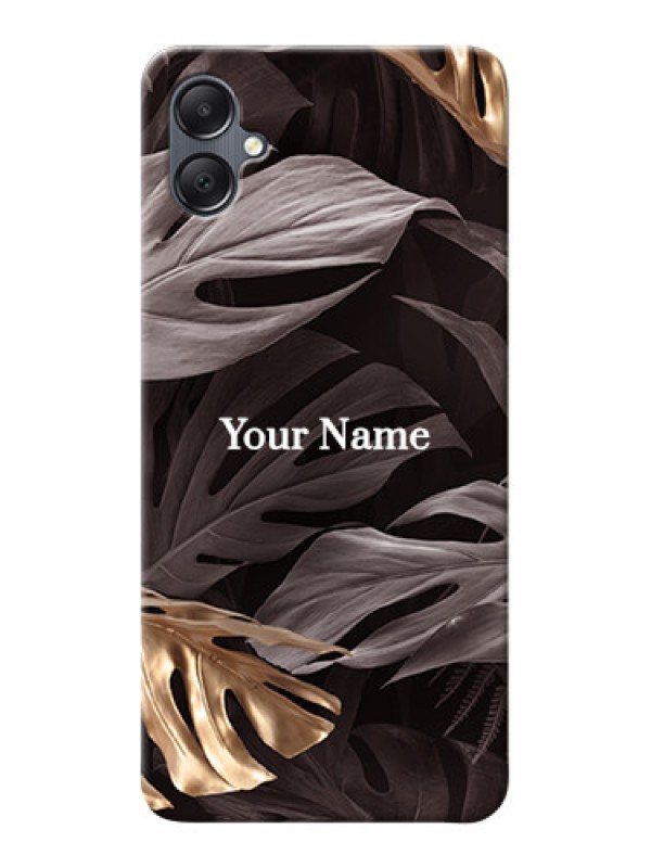 Custom Galaxy M05 Personalised Phone Case with Wild Leaves digital paint Design