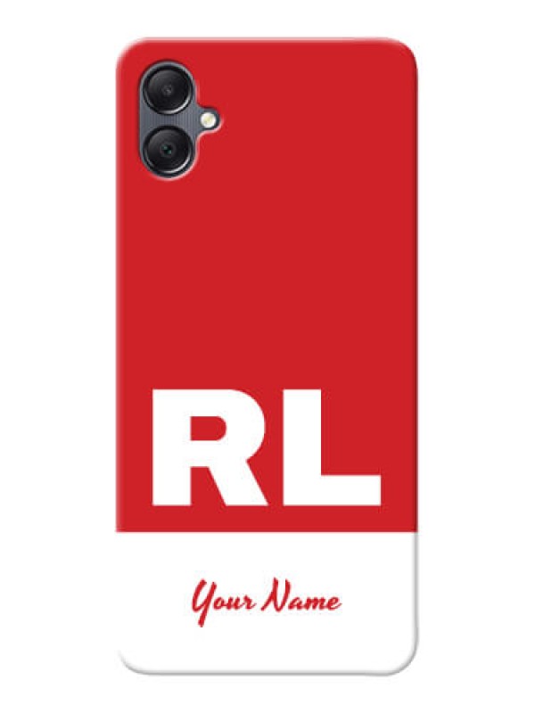 Custom Galaxy M05 Personalized Phone Case with dual tone custom text Design