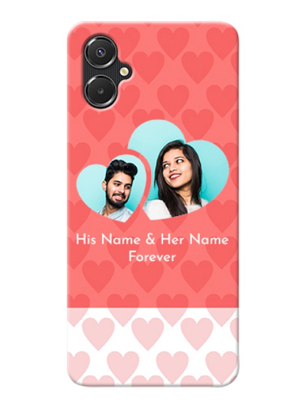 Custom Galaxy M06 Custom Hard Phone Case - Couple Pic Upload Design