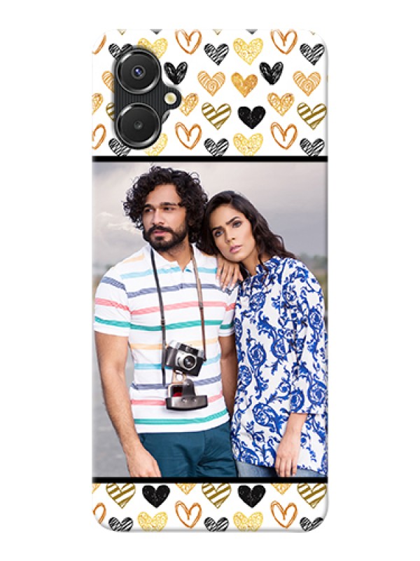 Custom Galaxy M06 Custom Hard Phone Case - Love Symbol Design