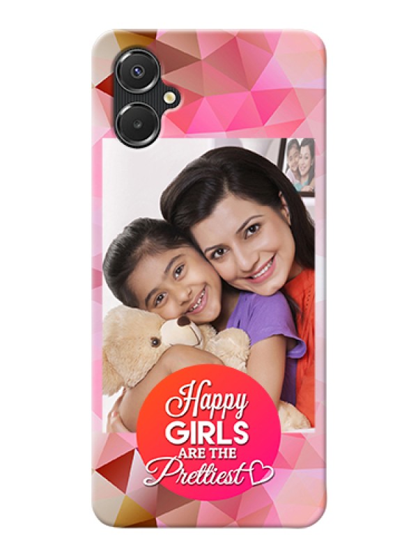 Custom Galaxy M06 Custom Hard Phone Case - Abstract Triangle Design