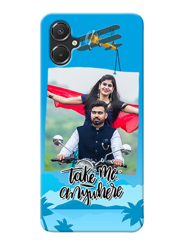 Custom Galaxy M06 Custom Hard Phone Case - Traveller Design