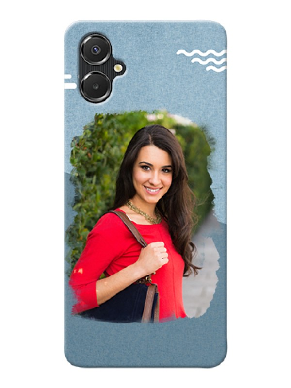 Custom Galaxy M06 Custom Hard Phone Case - Grunge Line Art Design