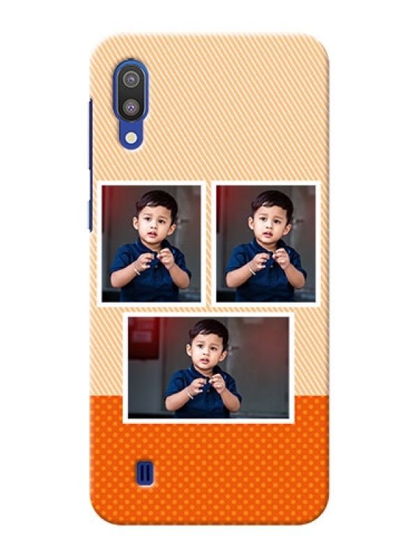 Custom Samsung Galaxy M10 Mobile Back Covers: Bulk Photos Upload Design