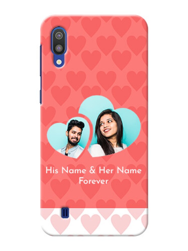 Custom Samsung Galaxy M10 personalized phone covers: Couple Pic Upload Design