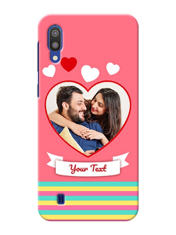 Custom Samsung Galaxy M10 Personalised mobile covers: Love Doodle Design