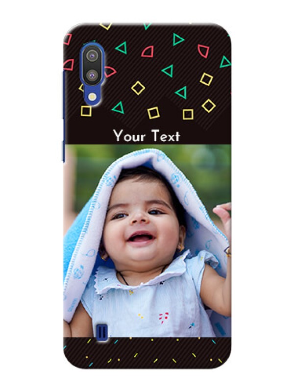 Custom Samsung Galaxy M10 custom mobile cases with confetti birthday design