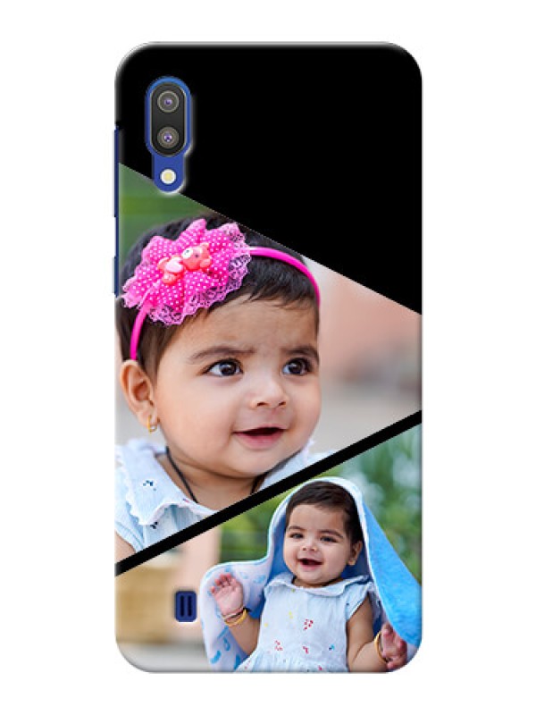 Custom Samsung Galaxy M10 mobile back covers online: Semi Cut Design