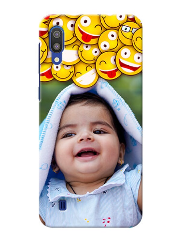 Custom Samsung Galaxy M10 Custom Phone Cases with Smiley Emoji Design